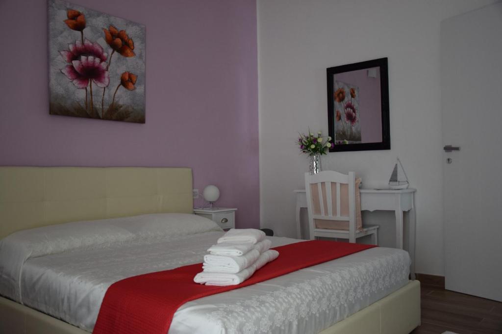 Postel nebo postele na pokoji v ubytování B&B Beranu