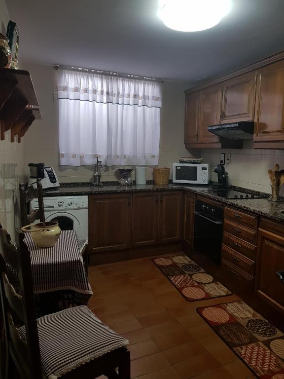 Eldhús eða eldhúskrókur á Casa Simón