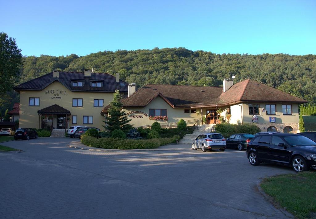 Widok na góry z tego hotelu