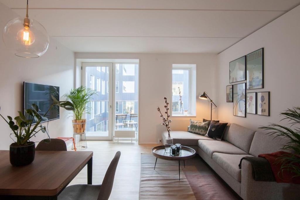 Posedenie v ubytovaní Central New Nordic CPH Apartment