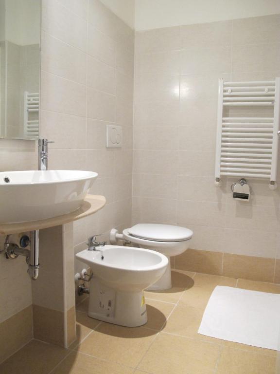 Koupelna v ubytování Hotel Laguna Residence