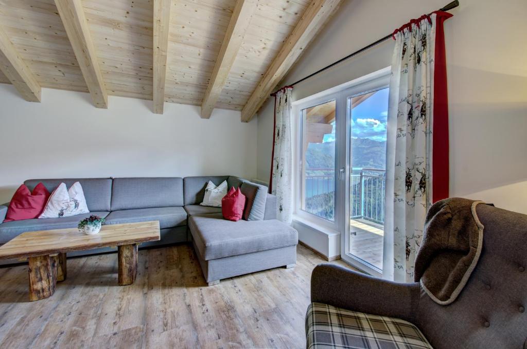 Posezení v ubytování Berghotel Jaga-Alm