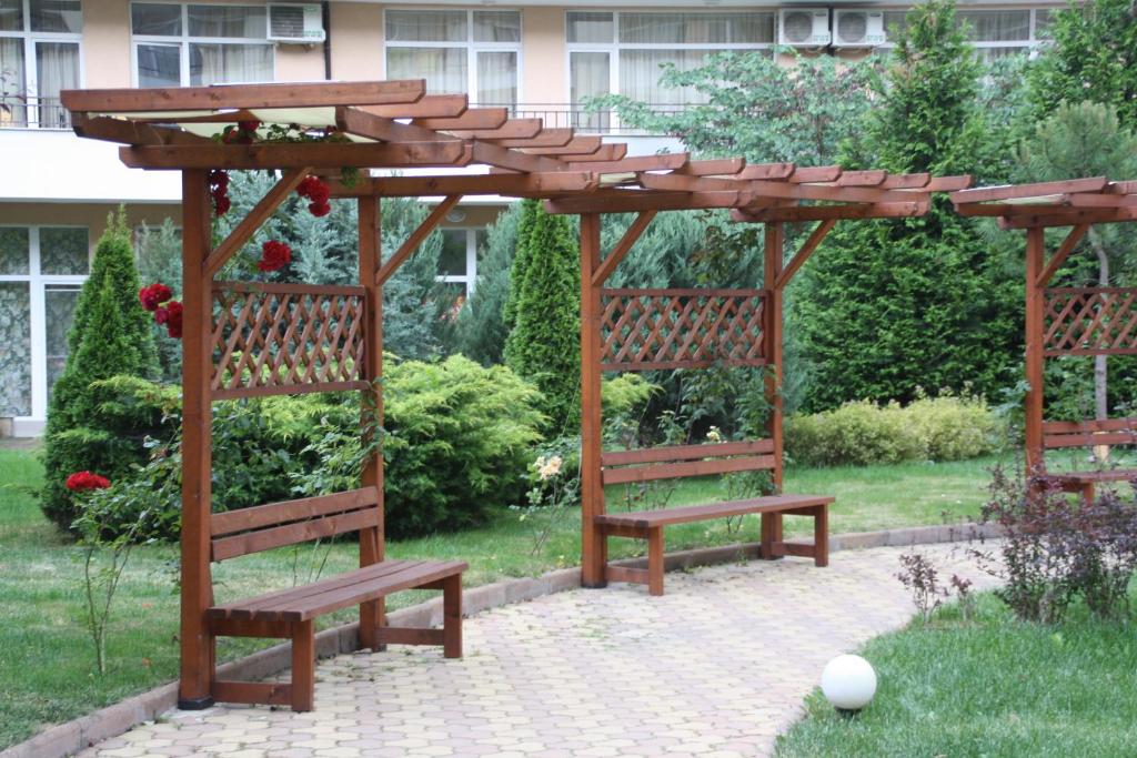 Zahrada ubytování Grand Kamelia Apartment