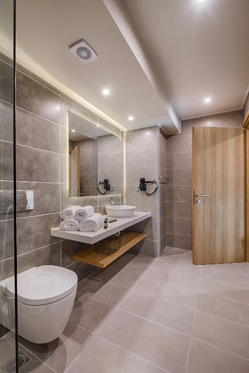 Koupelna v ubytování Villa Di Mare Seaside Suites