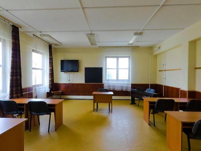 TV a/nebo společenská místnost v ubytování Botax Motel