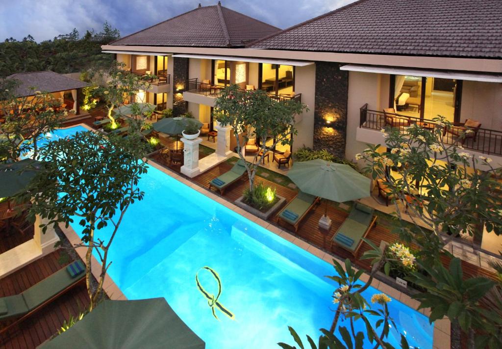 Bazén v ubytování d'Penjor Seminyak nebo v jeho okolí