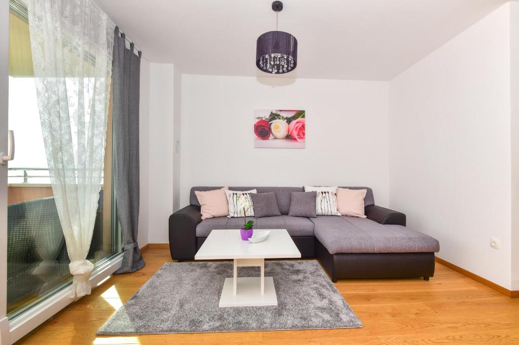 Posezení v ubytování Apartments Evelin