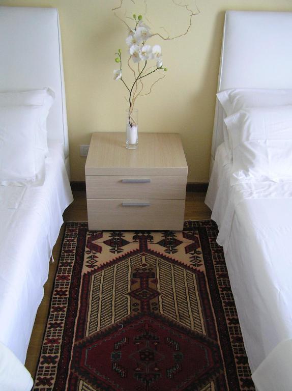 Postel nebo postele na pokoji v ubytování Atelier