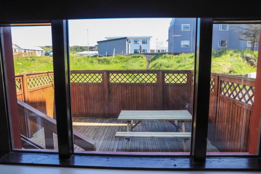 Balkón nebo terasa v ubytování Lava Guesthouse