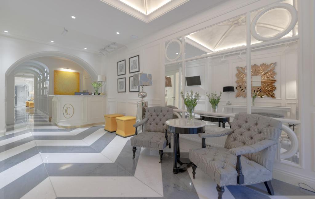 Posezení v ubytování Boutique Hotel Corso