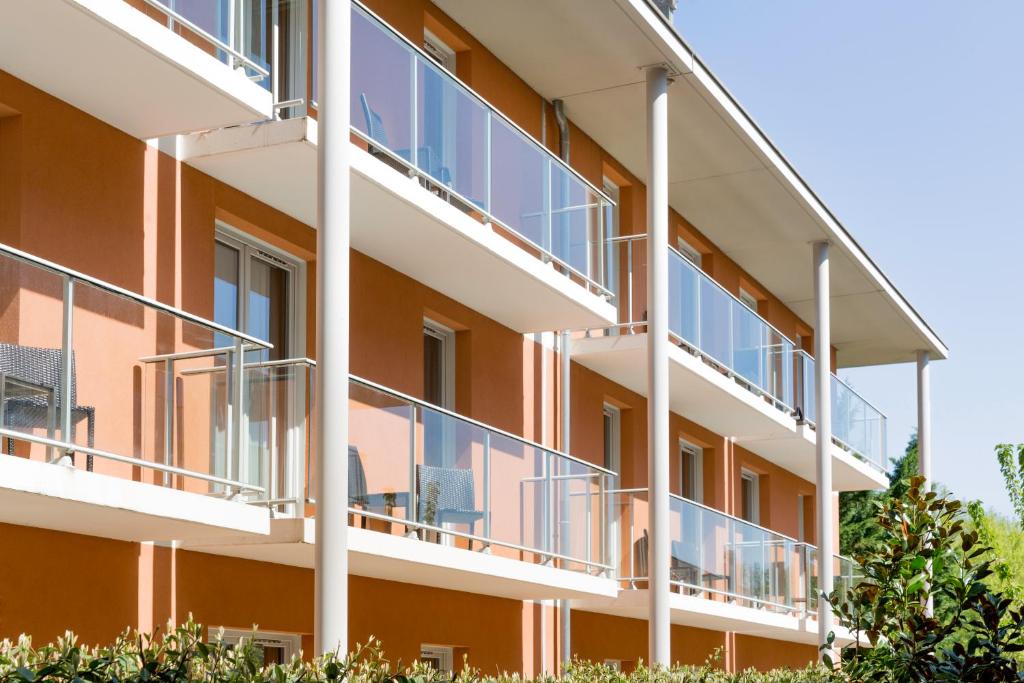 Balkón nebo terasa v ubytování Best Western Park Hotel Geneve-Thoiry