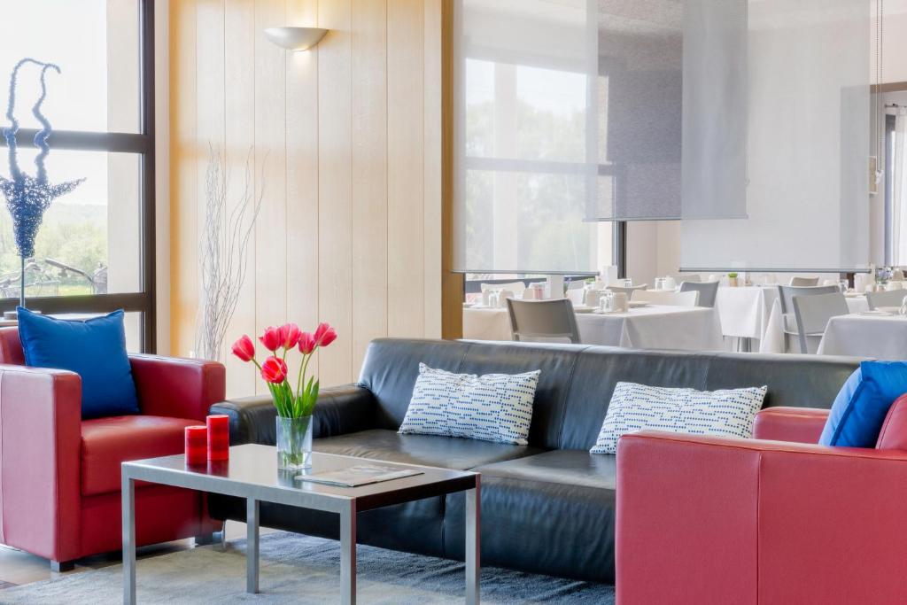 Posezení v ubytování Best Western Park Hotel Geneve-Thoiry