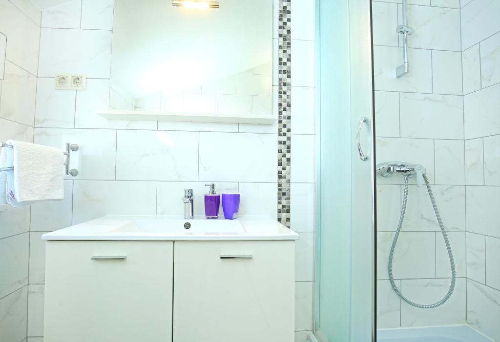 Kúpeľňa v ubytovaní Apartments Nemira Exclusive