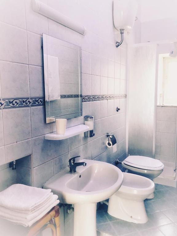 Kúpeľňa v ubytovaní A casa di Peppe