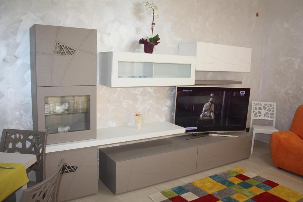 Kuchyň nebo kuchyňský kout v ubytování B&B Epipoli