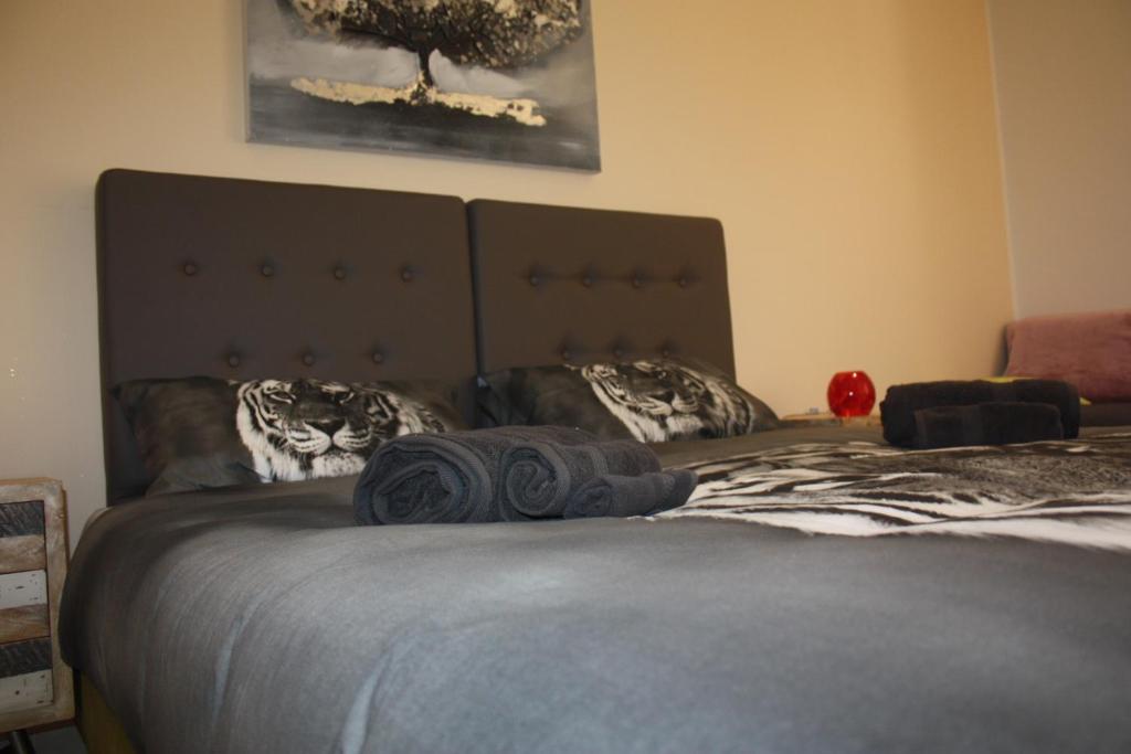 Postel nebo postele na pokoji v ubytování B&B Epipoli