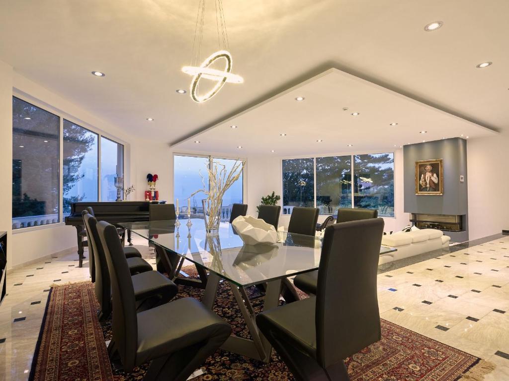 Posezení v ubytování Mont Bleu Luxury Villa