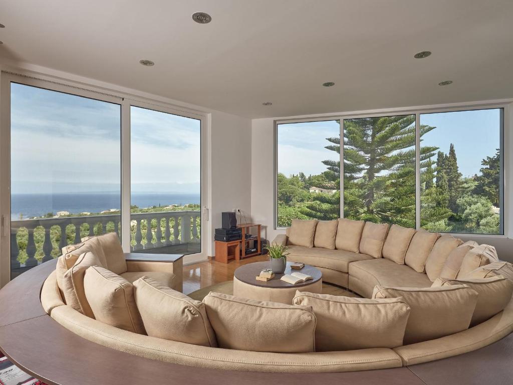 Posezení v ubytování Mont Bleu Luxury Villa