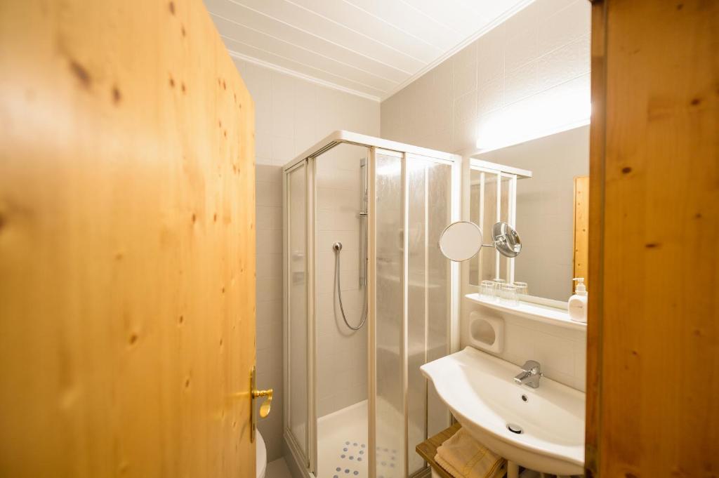 Koupelna v ubytování Hotel Rochushof