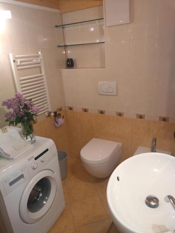 Koupelna v ubytování Cianbolpin Guesthouse