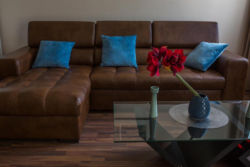 Posedenie v ubytovaní Aqua Line Apartmanház
