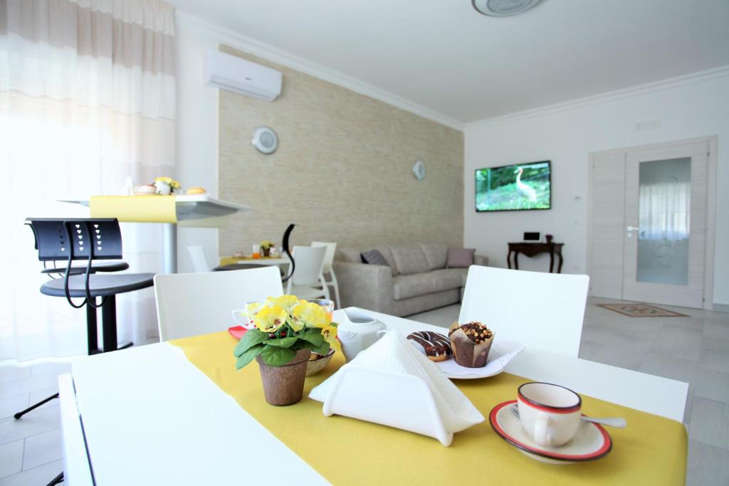 Część wypoczynkowa w obiekcie Central Apartments