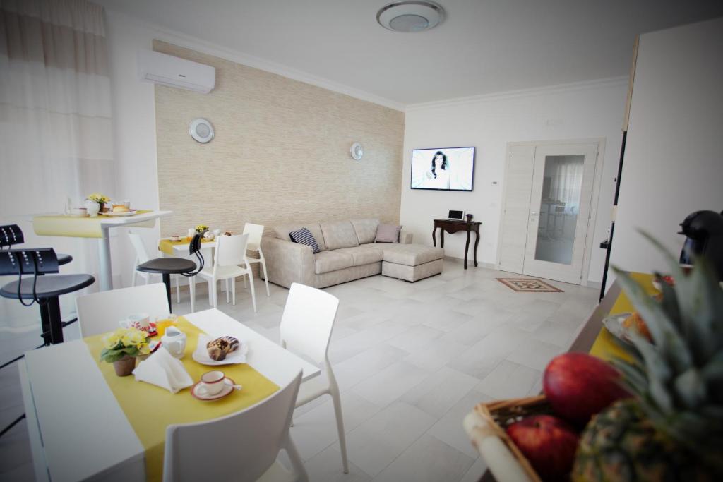Część wypoczynkowa w obiekcie Central Apartments