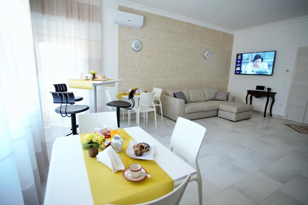 Telewizja i/lub zestaw kina domowego w obiekcie Central Apartments