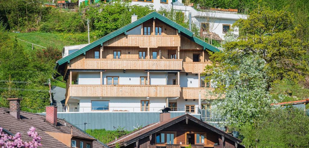 Budova, kde se apartmán nachází
