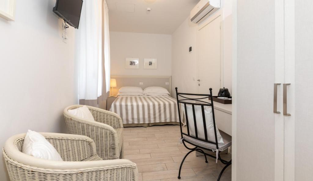 Postel nebo postele na pokoji v ubytování Hotel Plaza Esplanade