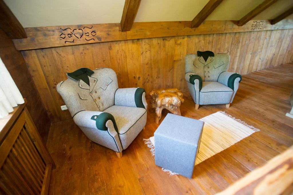Posezení v ubytování Chalet Altaussee
