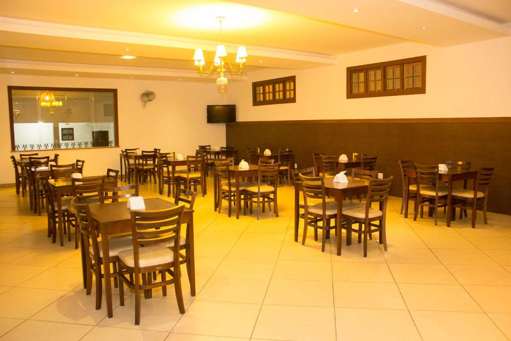 Restaurace v ubytování Hotel Pousada Trevo