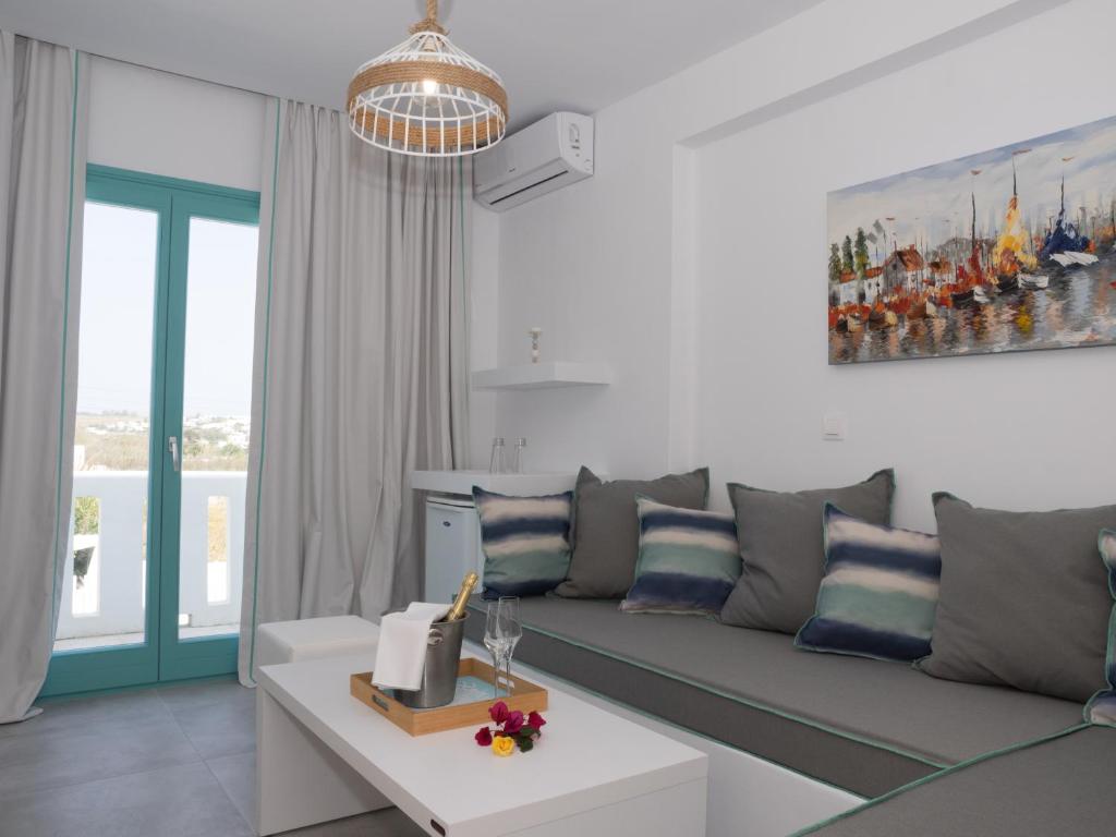 Posezení v ubytování Amaryllis Beach Hotel