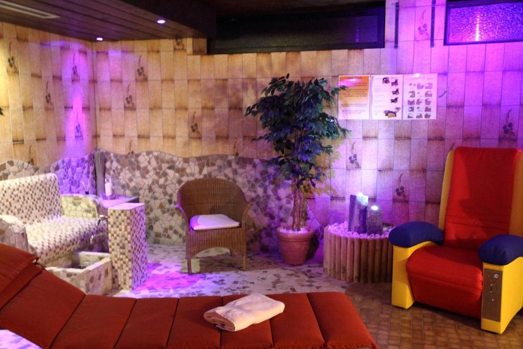 Posezení v ubytování Hotel Schneider