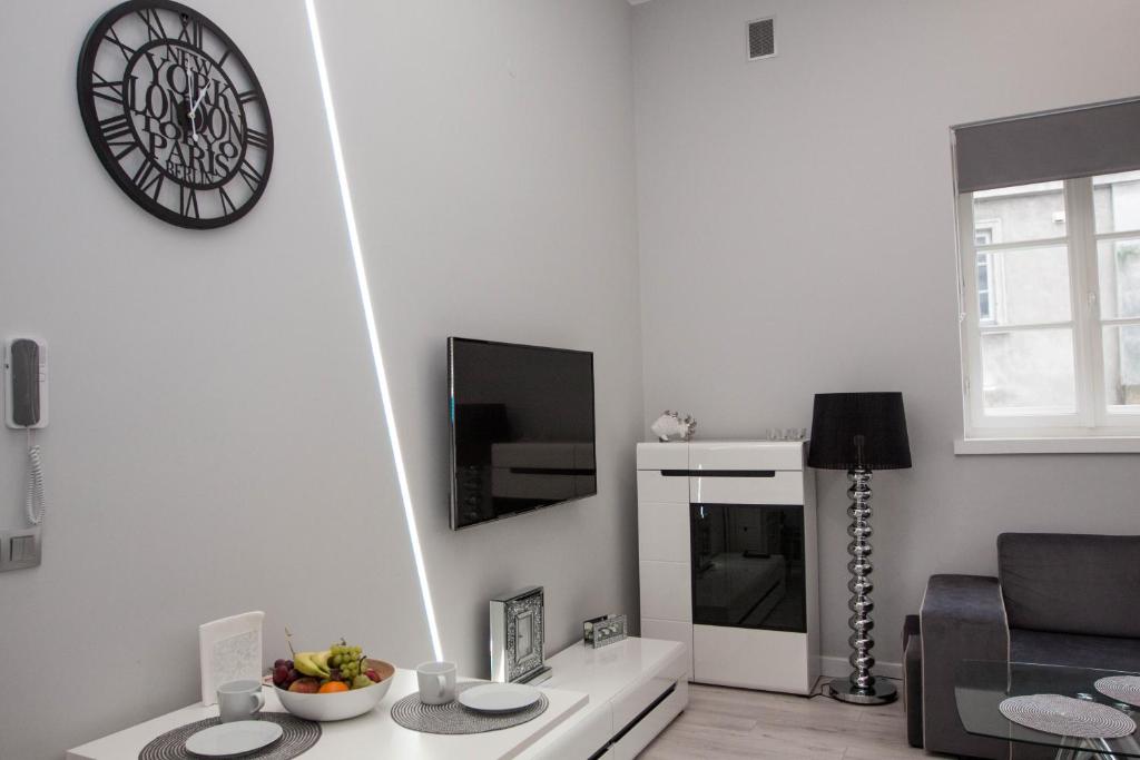 Kuchyňa alebo kuchynka v ubytovaní Apartament MnW