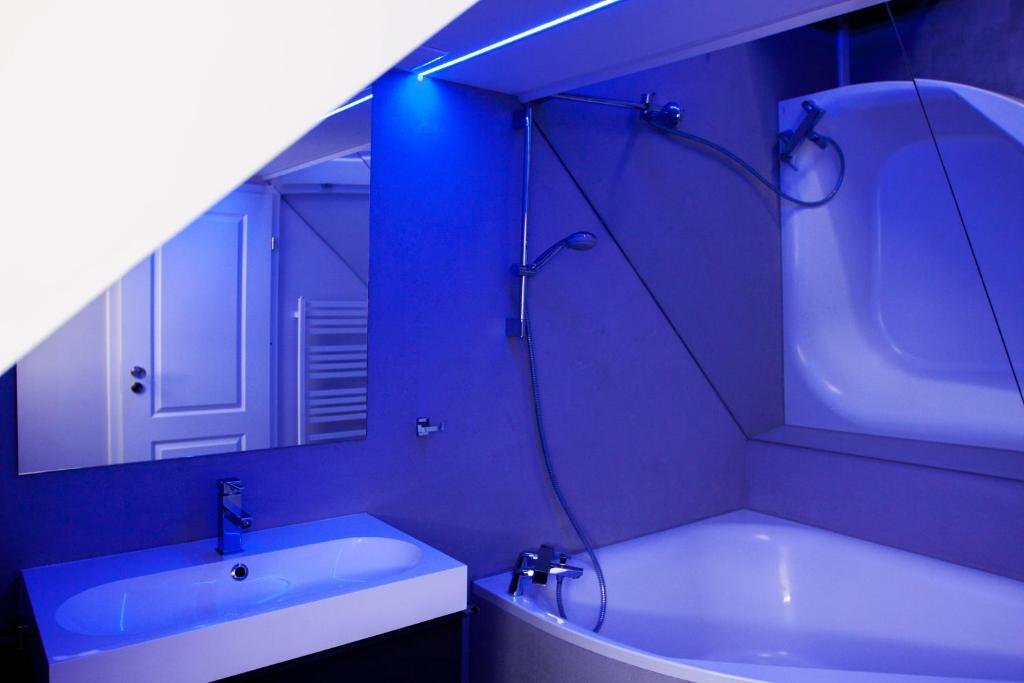 Kúpeľňa v ubytovaní Apartament MnW