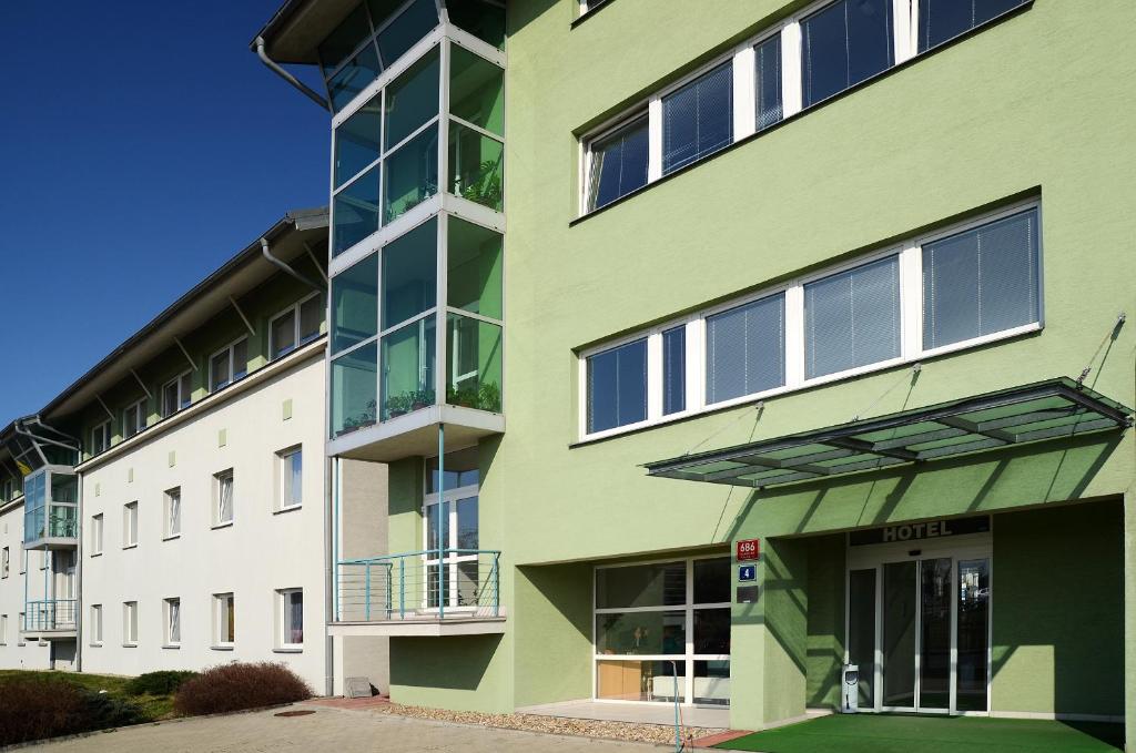 Budova, kde se hotel nachází