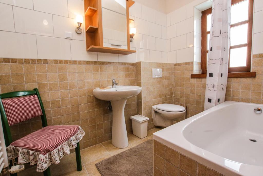 Łazienka w obiekcie Villa Marinac