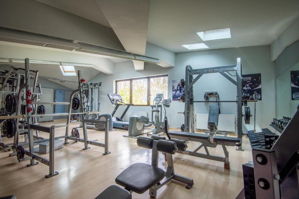Fitness centrum a/nebo fitness zařízení v ubytování Campus Cerdanya