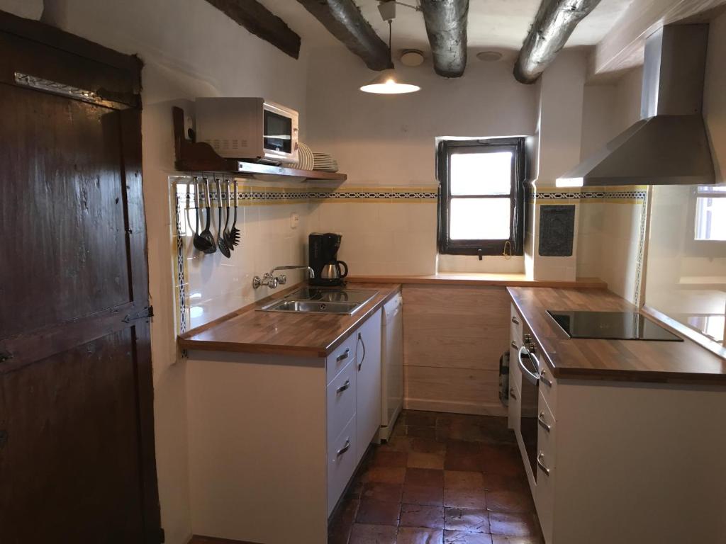 Kuchyň nebo kuchyňský kout v ubytování Casa Blas