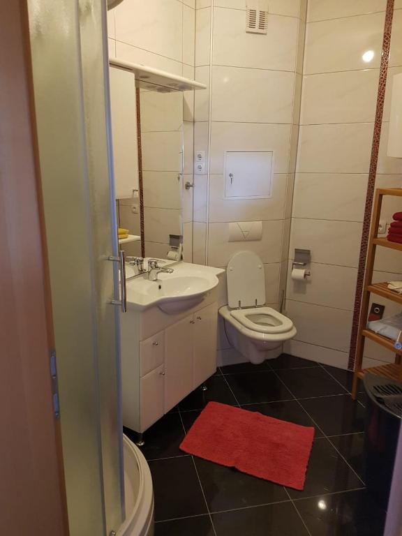Kúpeľňa v ubytovaní Apartment Kozina