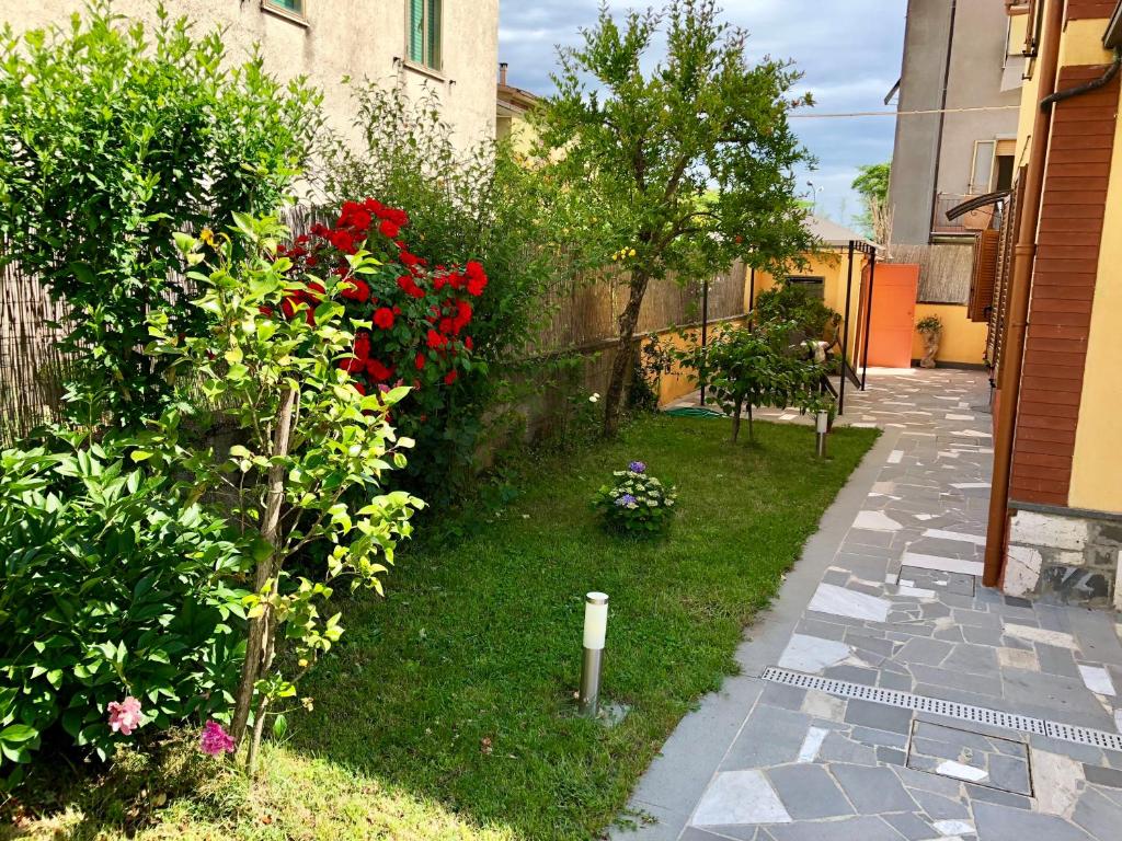 Zahrada ubytování Casa Vacanze Evelina