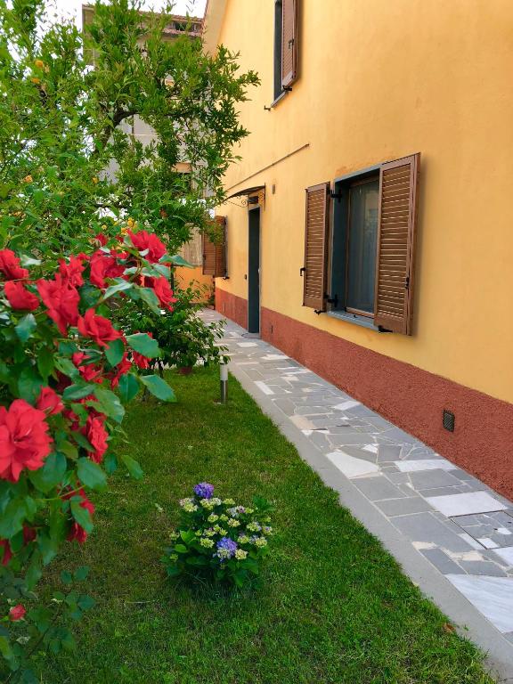 Zahrada ubytování Casa Vacanze Evelina