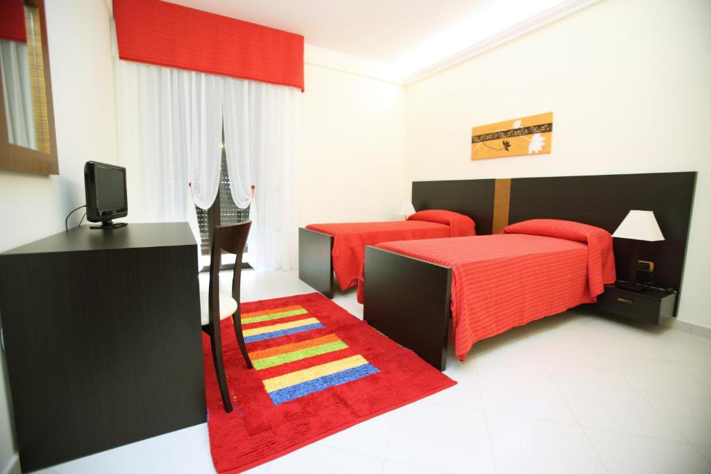 Postel nebo postele na pokoji v ubytování B&B Armony 111