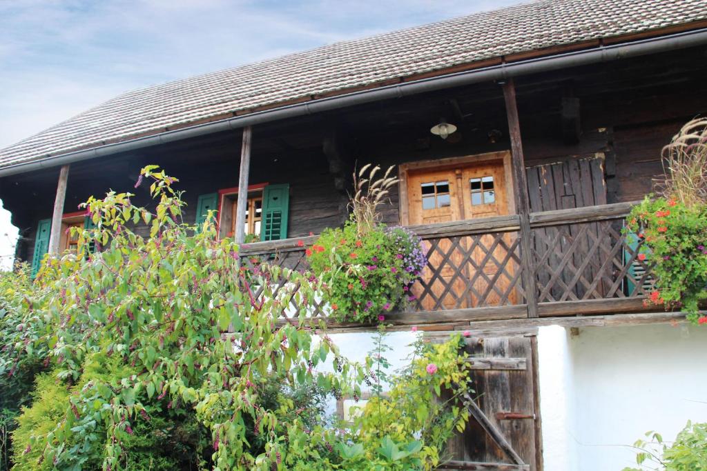 Balkón nebo terasa v ubytování Weingut-Gästezimmer Pongratz