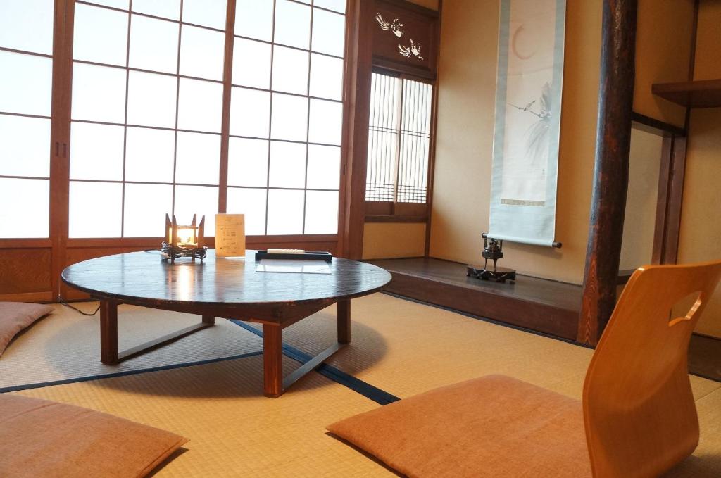 Posezení v ubytování Guesthouse Itoya Kyoto