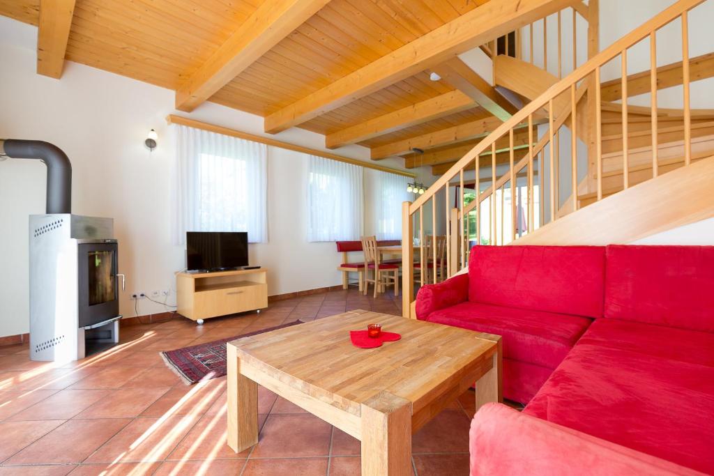 Posezení v ubytování Villa Marienhof