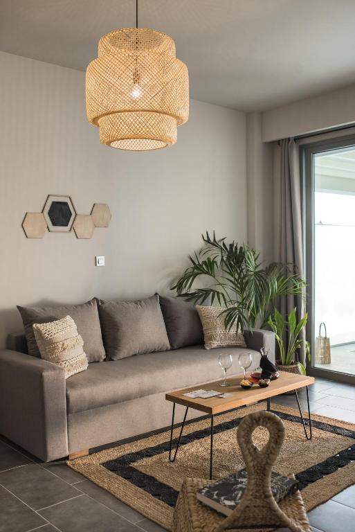 Posezení v ubytování Villa Di Mare Seaside Suites
