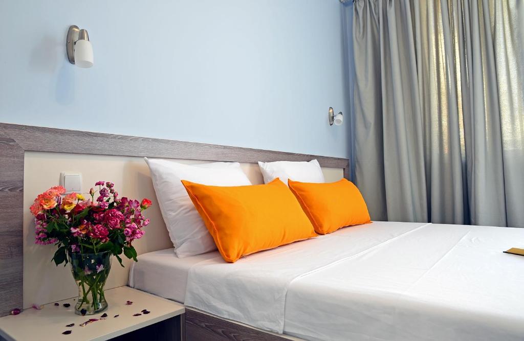 Postel nebo postele na pokoji v ubytování Visito Aparthouse