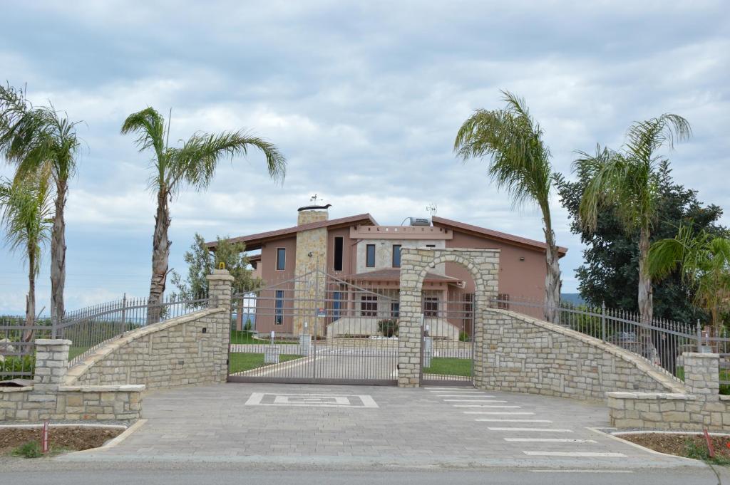 Budova, kde se bed and breakfast nachází